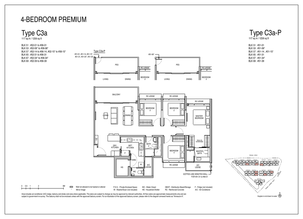 4-Bedroom Premium, Type C3a