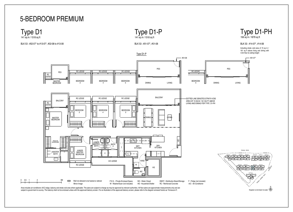 5-Bedroom Premium, Type D1