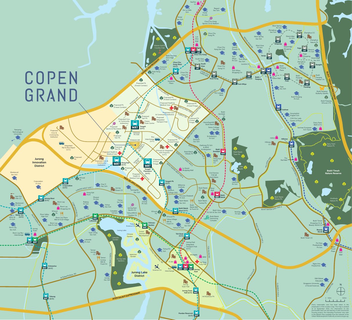 Copen Grand location map